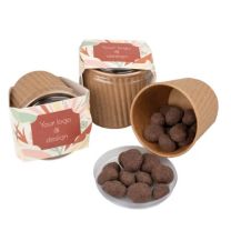 Bakalie w kubeczku reklamowym - różne rodzaje - CHRUP-0130 - Agencja Point