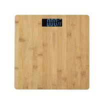Bambusowa cyfrowa waga łazienkowa z nadrukiem logo - 244613 - Agencja Point