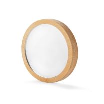 Bambusowe lusterko z logo firmy - 17719 - Agencja Point