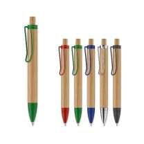 Bambusowy długopis z nadrukiem reklamowym - LT87552 - Agencja Point
