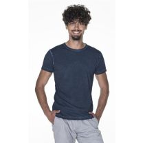 Barwiony T-shirt 180 g z nadrukiem logo - KOSZ-P15 - Agencja Point