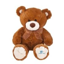 Billy Honey, Brown, pluszowy miś 33 cm, maskotka reklamowa z logo - HE268-16 - Agencja Point
