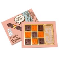 Bombonierka reklamowa Wielkanoc "KÓŁKO KRZYŻYK" z logo - BOM23 - Agencja Point