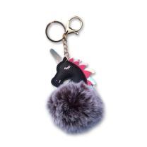 Brelok odblaskowy, jednorożec z nadrukiem logo - BR-0055 - Agencja Point