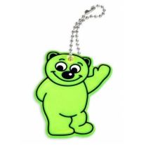 Zawieszka odblaskowa premium - żółty miś - Agencja Point