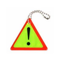Zawieszka odblaskowa - znak drogowy uwaga - Agencja Point