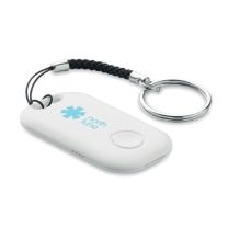 Brelok reklamowy - lokalizator z nadrukiem logo - MO2277-06 - Agencja Point