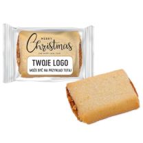 Ciastko jagodzianka z nadrukiem logo - CIAS-09.49 - Agencja Point