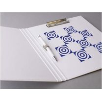 Clipboard, zamykany podkład do pisania z nadrukiem logo - DRU-CLIP-01 - Agencja Point