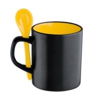 Kubek z łyżeczką - 300 ml - 87404 - Agencja Point