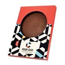 Czekolada 65 g - piłka z logo firmy - Agencja Point - CZEKO-0314-04