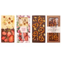 Dwukolorowa czekolada reklamowa 100 g z dodatkami - Agencja Point - CZEKO-06.07