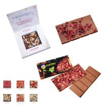 Czekolada z dodatkami, z nadrukiem logo - CZEKO31 - Agencja Point