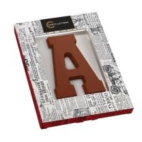 Czekoladowa litera z logo - Agencja Point