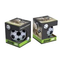 Czekoladowa piłka w pudełku z nadrukiem logo - CZEKO-0259 - Agencja Point