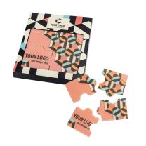Czekoladowe puzzle reklamowe - 4 szt. - Agencja Point - CZEKO-0048
