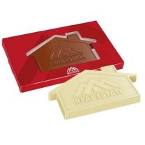 Czekoladowa wiadomość - czekoladowy telegram z logo - Agencja Point