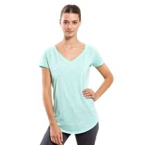 Damski T-shirt 120 g, z nadrukiem logo - KOSZ-J35 - Agencja Point