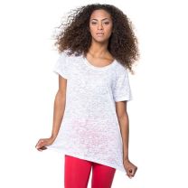 Damski T-shirt do sublimacji 120 g, z nadrukiem reklamowym - KOSZ-J25 - Agencja Point