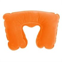 Dmuchany zagłówek podróżny z nadrukiem logo - V4701 - Agencja Point