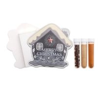 Domek z przyprawami świątecznymi z logo firmy - PRZ-2195 - Agencja Point