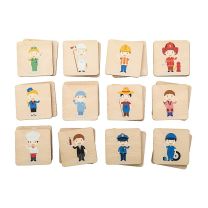 Drewniana, reklamowa gra pamięciowa MEMORY z logo - AP718152 - Agencja Point