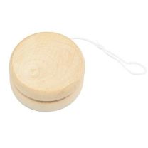 Drewniana zabawka jo-jo z nadrukiem - V6219-00 - Agencja Point