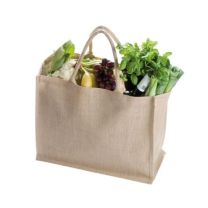 Duża jutowa torba reklamowa HANNOVER z logo - 752801 - Agencja Point