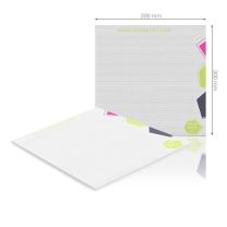 Duży notes samoprzylepny 30 x 30 cm z nadrukiem reklamowym - PM013 - Agencja Point