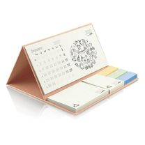 Ekologiczny kalendarz biurkowy, karteczki samoprzylepne z nadrukiem logo - PM201-ECO - Agencja Point