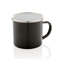 Emaliowany kubek vintage - 350 ml - V0679 - Agencja Point