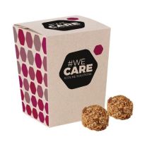 Bakalie, ziarna w reklamowej piramidce z logo - CHRUP32 - Agencja Point