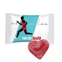 Reklamowe żelki serduszka w słoiczku ZEL1 - Agencja Point