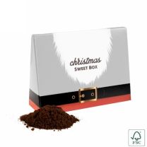 Kawa 100 g w świątecznej puszce z nadrukiem logo - KAW-0276 - Agencja Point