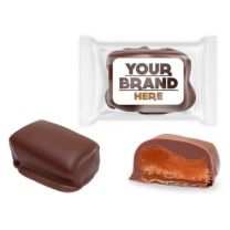 Krówki w czekoladzie w opakowaniu reklamowym z logo - CUK-01.27 - Agencja Point