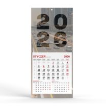 Mały kalendarz magnetyczny z firmowym logo - VP-KJD02 - Agencja Point