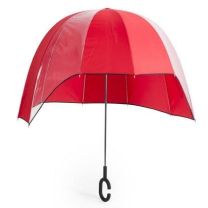 Parasol manualny Ø90 cm, z nadrukiem reklamowym - V8988 - Agencja Point