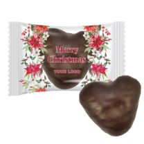 Pierniczki reklamowe - serduszka w czekoladzie CIAS18 - Agencja Point