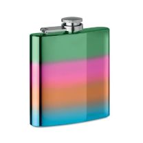 Płaska piersiówka SLIMMY FLASK + z nadrukiem logo - MO9569 - Agencja Point