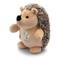 Pluszowy jeż 17 cm, z nadrukiem logo - HE849-19 - Agencja Point