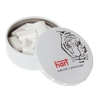 Puszka z cukierkami z logo CUK37 - Agencja Point