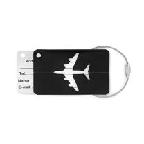 Reklamowa, aluminiowa zawieszka na bagaż z logo - MO9508 - Agencja Point