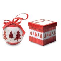 Reklamowa bombka w pudełku z logo firmy - CX1437-99 - Agencja Point