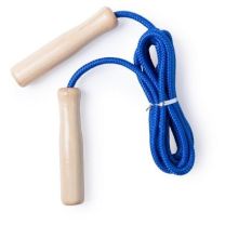 Reklamowa skakanka z drewnianymi rączkami z logo - V7363 - Agencja Point