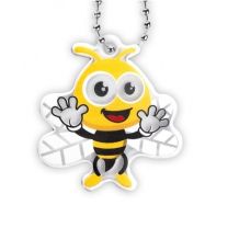 Reklamowa zawieszka odblaskowa - pszczółka - ODBL-19 - Agencja Point