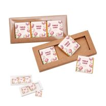 Reklamowe czekoladki belgijskie - 3 sztuki z logo - Agencja Point - CZEK-0484