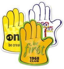 Reklamowe łapy kibica z logo - SP-01 - Agencja Point