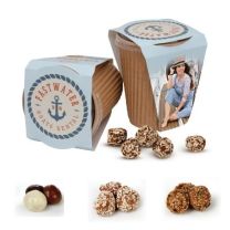 Reklamowe słodycze w eko-kubku z logo - CHRUP34 - Agencja Point