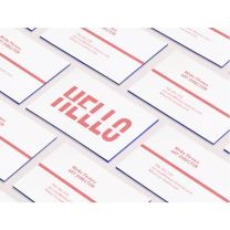 Reklamowe wizytówki z kolorowymi brzegami - WIZ-04 - Agencja Point