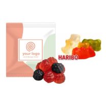 Reklamowe żelki w saszetce, 7g - malinki lub misie Haribo - ZEL-0335 - Agencja Point